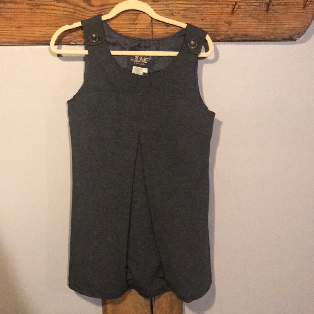 Grey romper dress